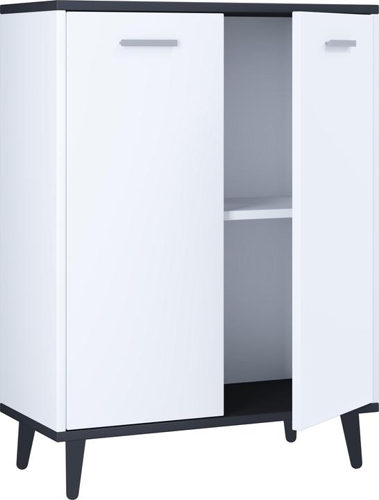 Produktbild VCM Sideboard Kommode Anrichte Schrank Dielenmöbel "Landos" (60 x 28 x 81 cm)