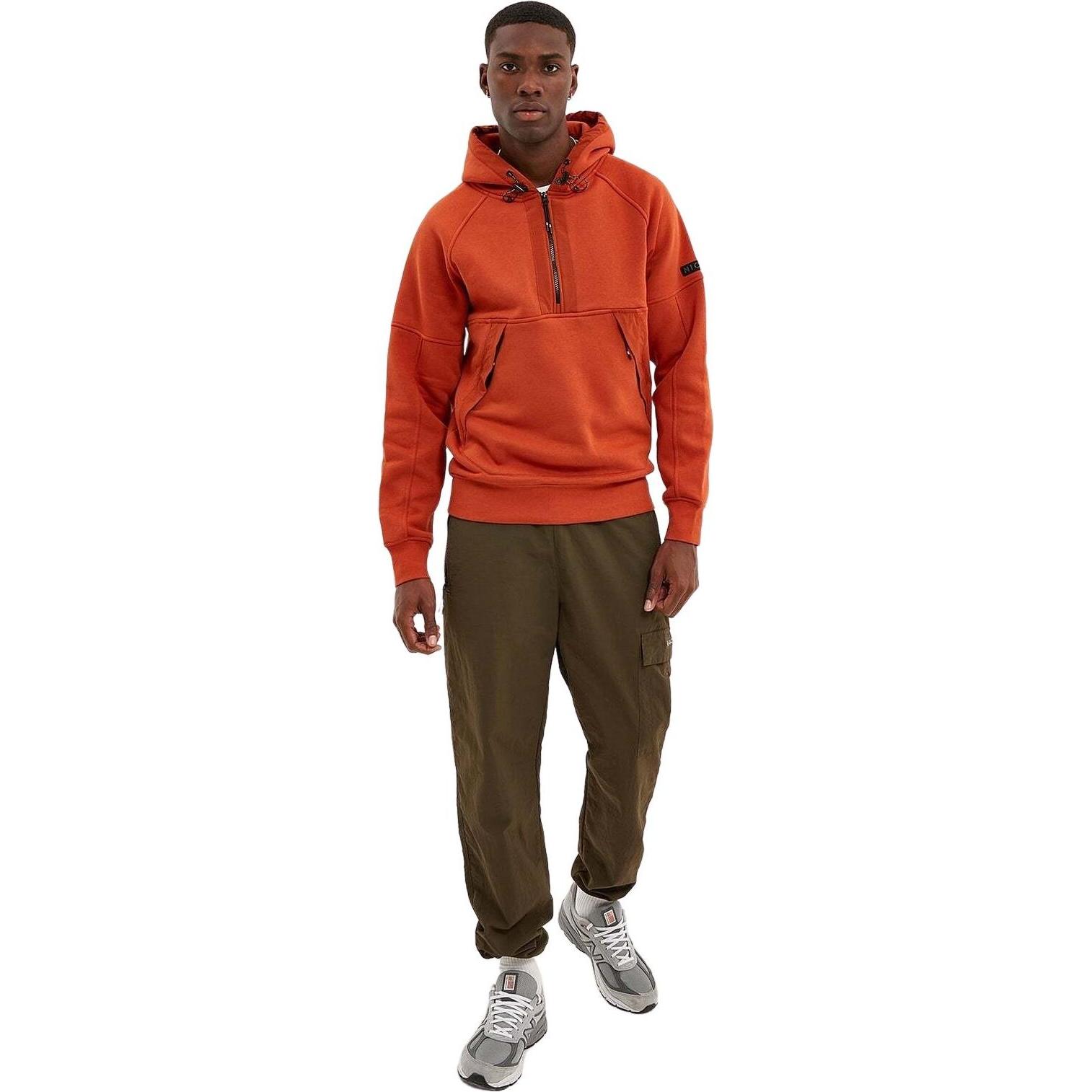 Thumbnail - Nicce, Herren, Pullover, kapuzenpullover relay, Orange, (M)