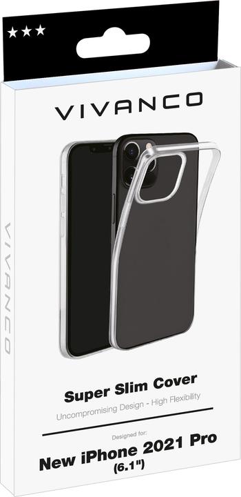 Actual product image Vivanco Super Slim Cell Phone Protective Case (6.1 inch) Cover (Apple iPhone 13 Pro)