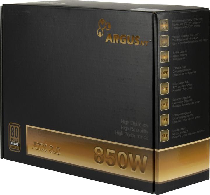 Image du produit Intertech Inter-Tech PSU ArgusNT BPS-850W (null Watt) (850 W)