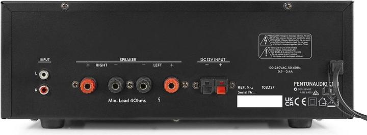 Produktbild Karaoke versterker - Fenton AV460 - Bluetooth & 2 microfooningangen met echo en delay effect - 500W (Endstufe)