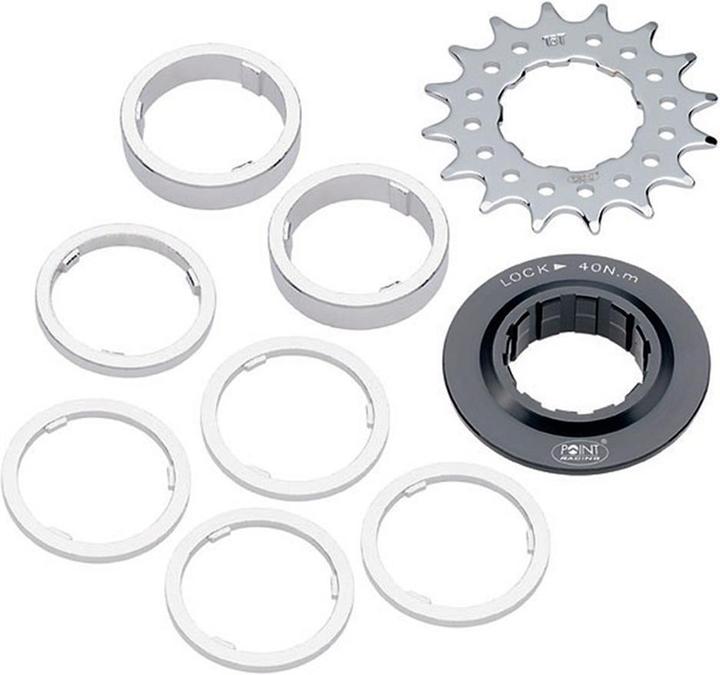 Produktbild Bike-Parts Single Speed Ritzel Distanzring-Set (1-fach)