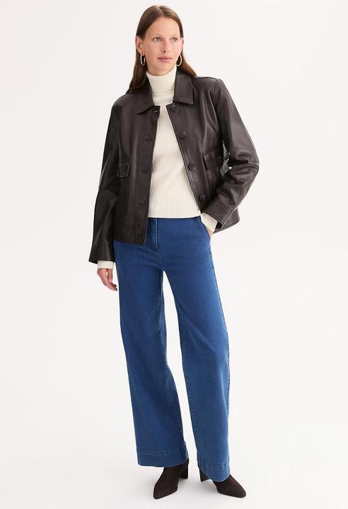 Actual product image Anne Weyburn Kurze Jacke aus Schafsleder (38)