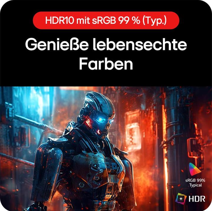 Produktbild LG UltraGear 27GS75QX-B (2560 x 1440 Pixel, 27")