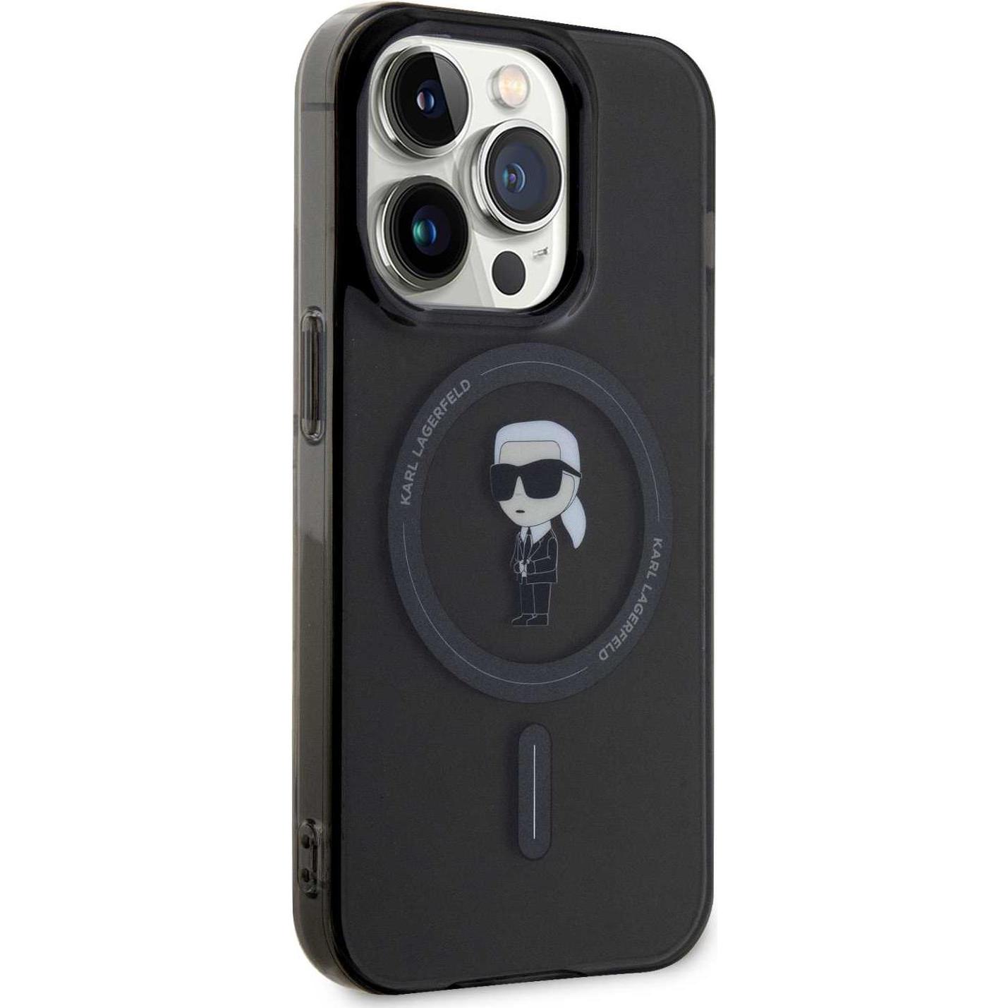 Thumbnail - Karl Lagerfeld Hard Case (Apple iPhone 15 Pro), Smartphone Hülle, Schwarz