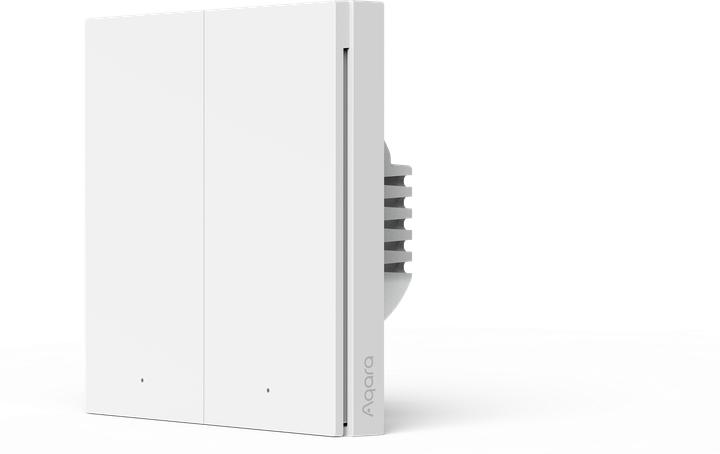 Image du produit Aqara Interrupteur Smart Wall H1 Blanc Non Neutre, Double Rocker (Zigbee)