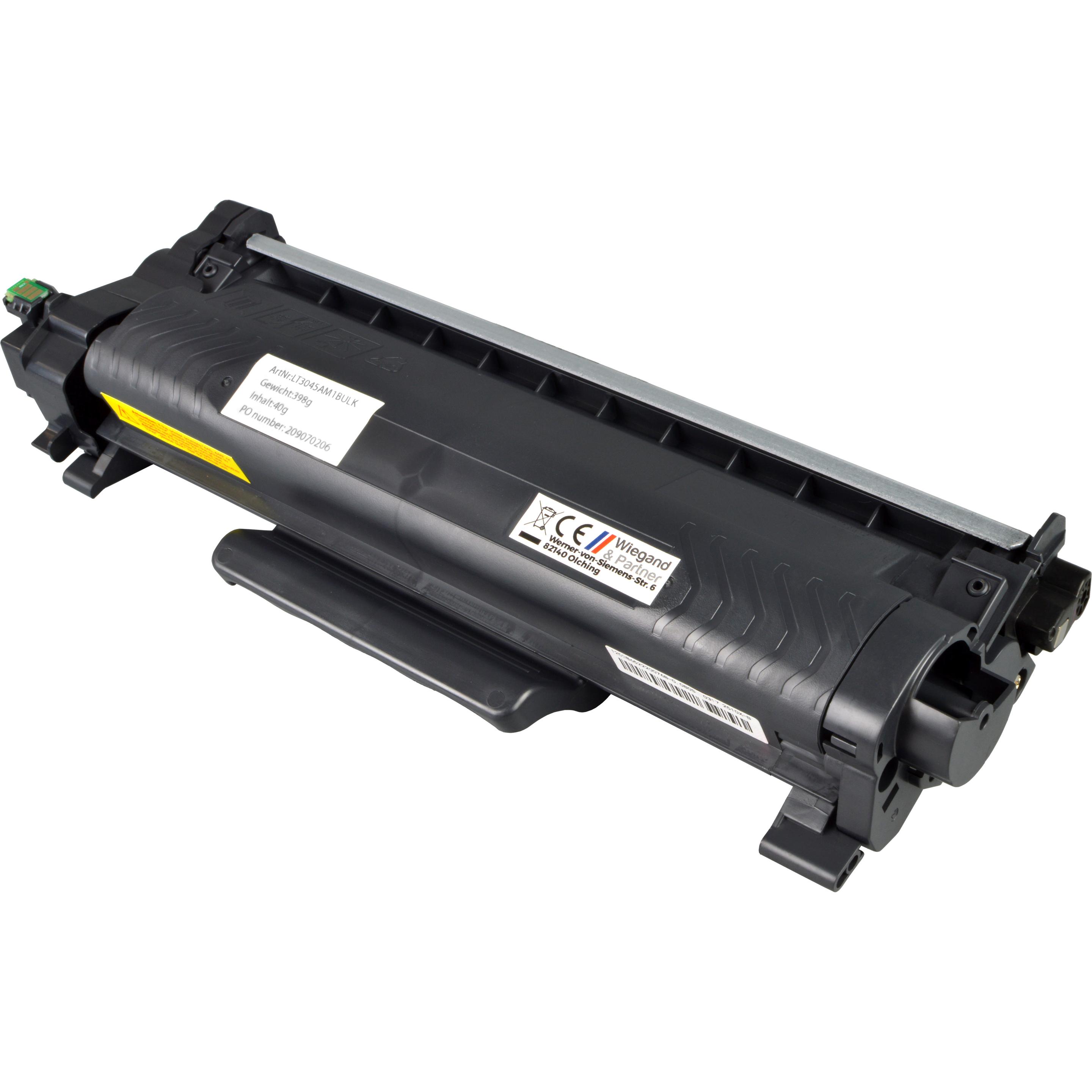 W&P, Toner, Alternativ Toner ersetzt Brother TN-2510 schwarz (BK)