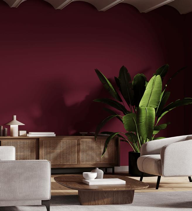 Actual product image Craft Colors Wall colour noble matt (Wine red, 5 l)