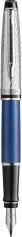 Actual product image Waterman Fountain pen Expert DeLuxe Blue C.C. (F-blue) (Silver, Blue, 1 x)