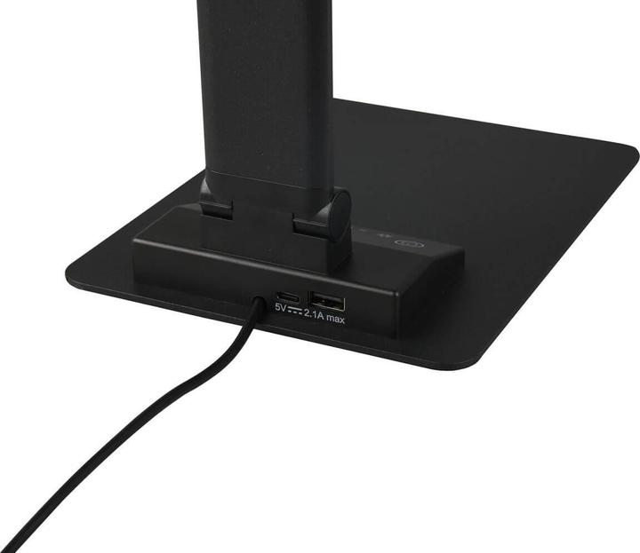 Produktbild Travis LED Tischleuchte 6,5W dimmbar Schwarz Matt CCT einstellbare Lichtfarbe