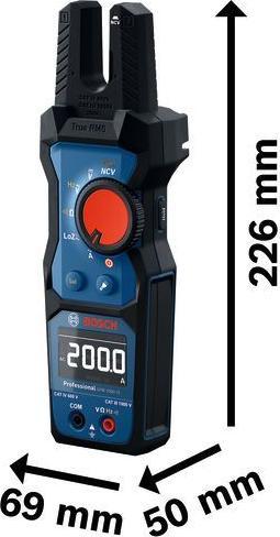 Actual product image Krups Gabelstromzange (CAT III 1000V, CAT IV 600V, Pincer ammeter)