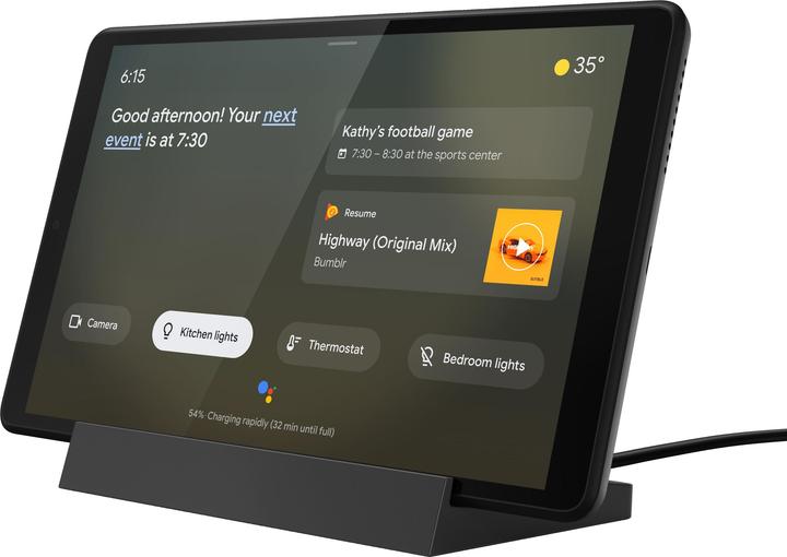 Produktbild Lenovo Tab M8 (2. Gen) inkl. Smart Charging Station (4G, 8", 32 GB, Iron Grey)