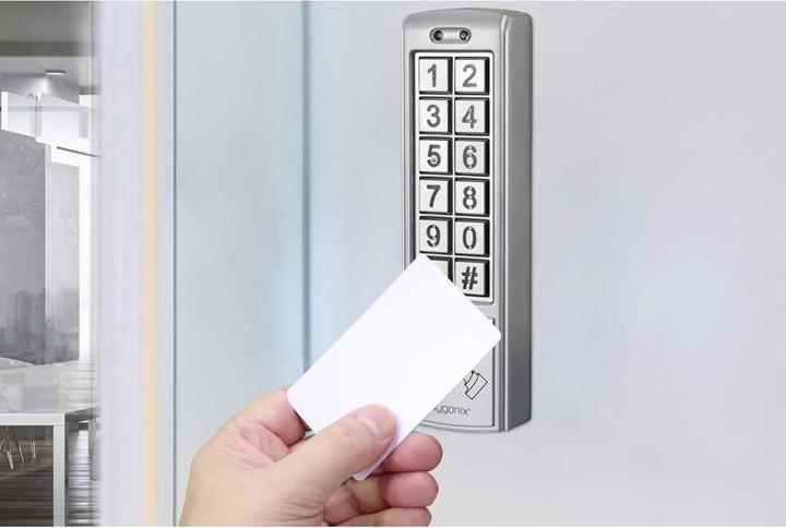 Actual product image Sygonix SY-6421352 Code-Tastatur mit RFID Oberflächenmontage 12 V DC/AC, 24 V D (Electronic numerical code, Key card)