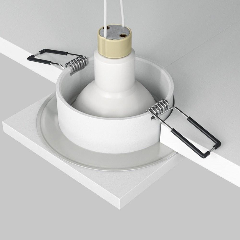 Thumbnail - Maytoni, Wandleuchte + Deckenleuchte, Stark Downlight, Einbauleuchte GU10 Weiss IP65 (GU10)
