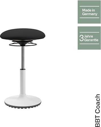 Image du produit Topstar Hocker BBT Coach, Schwarz, Material: Thermoplastisches (52 - 72 cm)