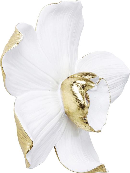 Produktbild Kare Design Wandschmuck Orchid Weiss 25cm (24 x 25 cm)