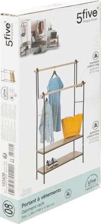 Actual product image 5Five Coat hanger with shoe rack (1 x)