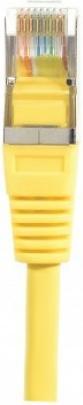 Immagine prodotto Exertis Connect Cavo patch F/UTP, CAT.5e, giallo, 1,0 m Cavo patch con protezione da piegatura particolarmente (F/UTP, CAT5e, 1 m)