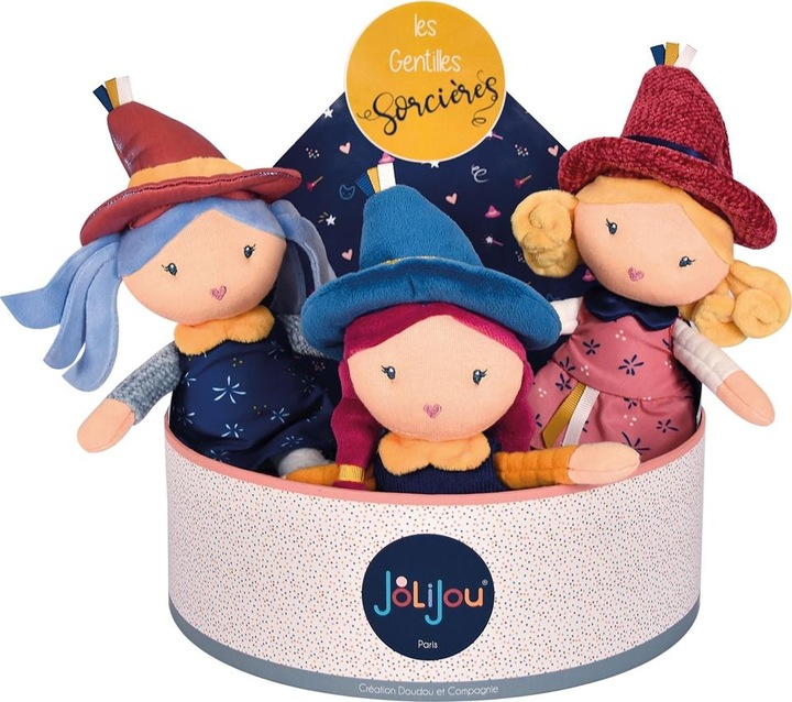 Produktbild Doudou et Compagnie Display Hexen 24cm 3x2ass (MQ6) ** (30 cm)