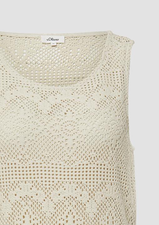 Produktbild S.Oliver Kleid Häkel-Kleid mit Jerseyfutter (42)