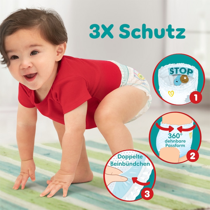 Produktbild Pampers Baby-Dry Pants (Gr. 5, Monatsbox, 160 Stück)