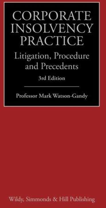 Actual product image Corporate Insolvency Practice (English, Mark Watson-Gandy, 2025)