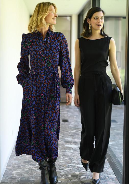 Actual product image Anne Weyburn Jumpsuit in soft flowing crêpe (42)