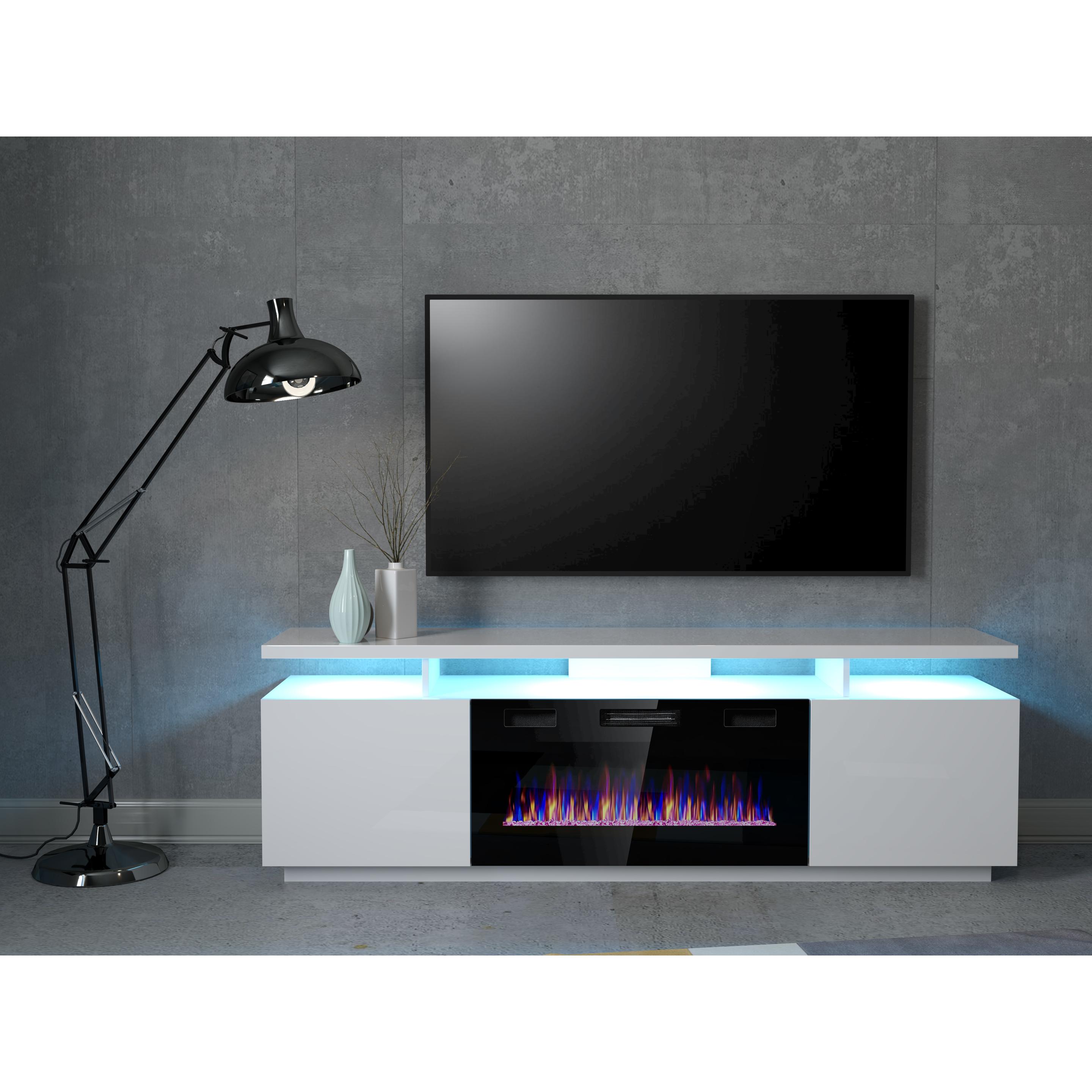 Cama, TV Möbel, Eva (180 x 40 x 52 cm)