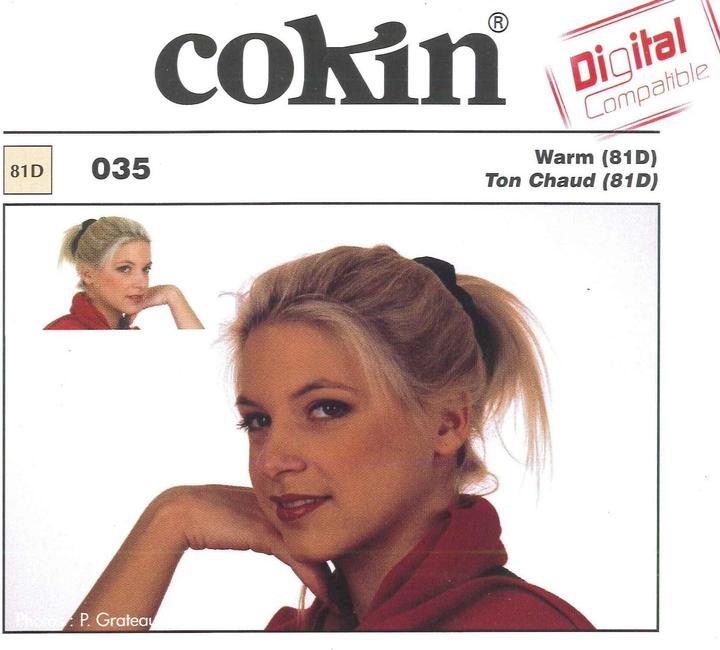 Cokin Filter P035 Warme Toon 81D (82 mm, Kleurenfilter, 84 mm)