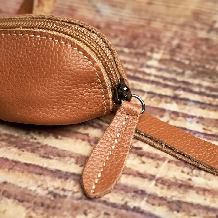 Produktbild Only-Bags.Store Vintage Mini Mini Münze Brieftasche Echtes Leder Kleine Brieftasche Maus Aufbewahrungstasche