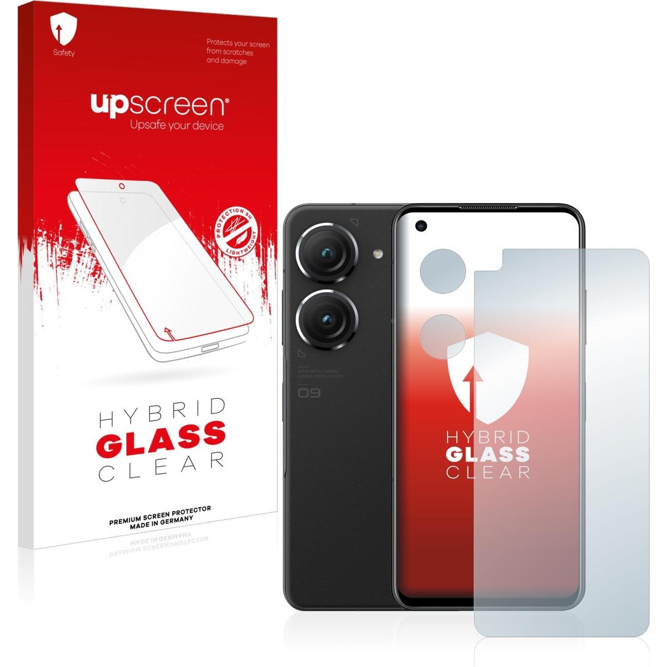 Thumbnail - upscreen Scratch Shield Panzerglasfolie (1 Stück, Asus Zenfone 9), Smartphone Schutzfolie, Transparent
