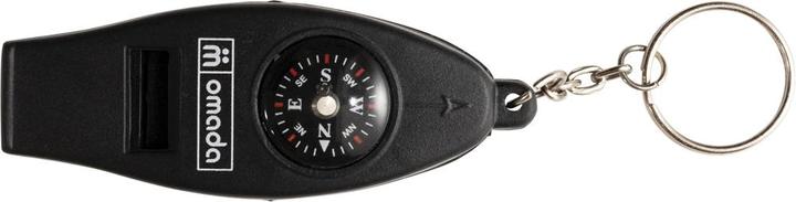 Actual product image Omada Emergency and survival whistle with compass