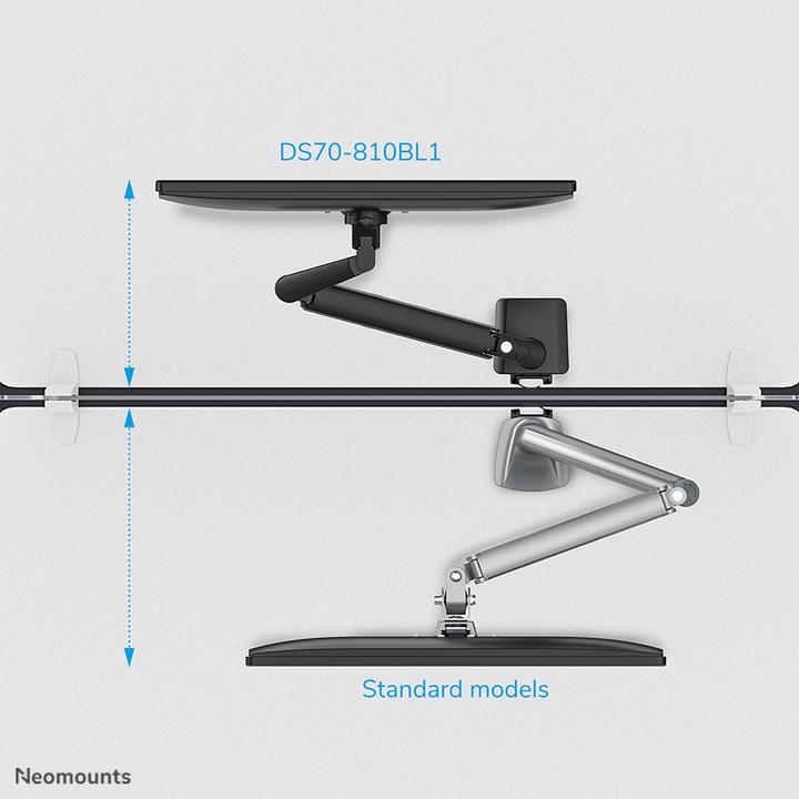 Produktbild Neomounts Desk Mount ultra flat (Tisch, 32", 9 kg)
