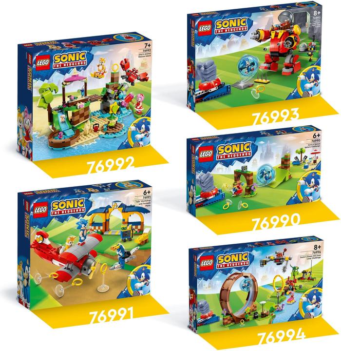 Produktbild LEGO Amys Tierrettungsinsel (76992, LEGO Sonic)