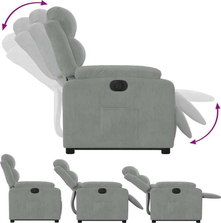 Image du produit vidaXL Massagesessel mit Aufstehhilfe