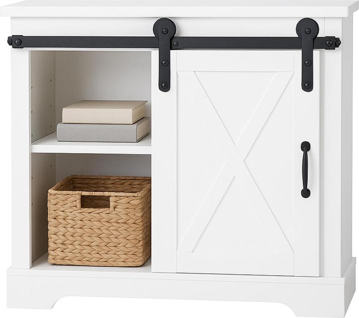 Actual product image HTI-Living Sideboard with sliding door (79 x 39 x 81.50 cm)