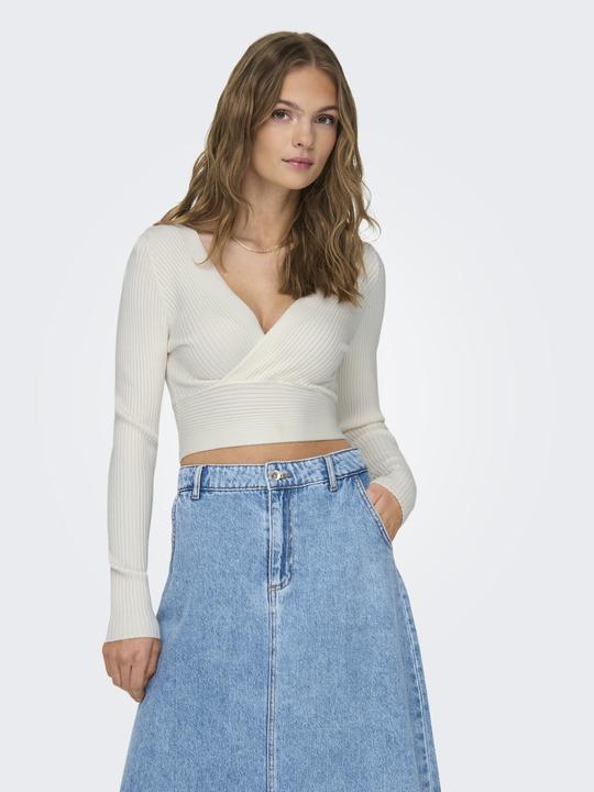 Actual product image Only V-neck jumper Knitted top (XL)