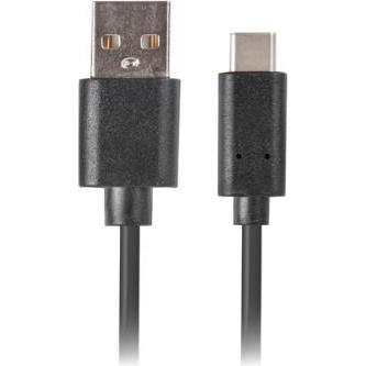 Lanberg CA-USBO-20CU-0005-BK USB Kabel 0 5 m USB 2.0 USB C USB A Schwarz (0.50 m, USB 2.0), USB Kabel