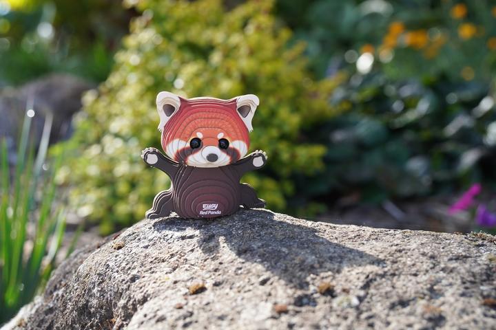 Actual product image Eugy 3D Bastelset Roter Panda