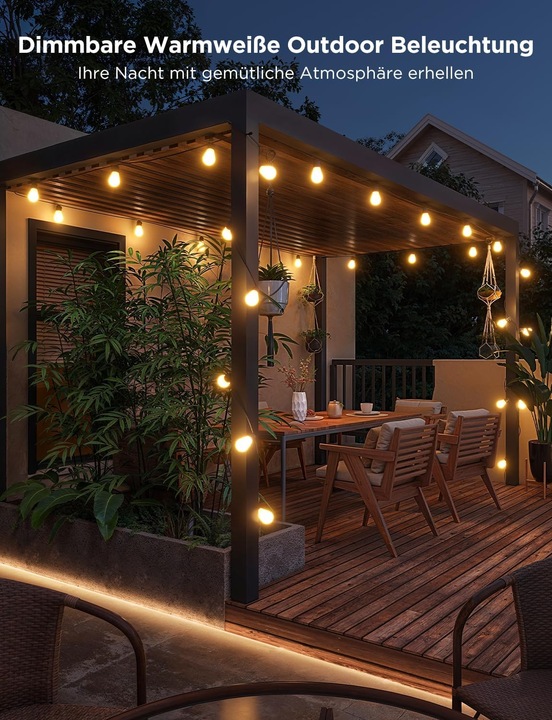 Image du produit Govee Guirlande lumineuse LED Smart RGBICW (15 m)