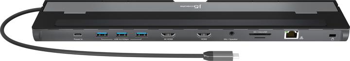Produktbild j5Create JCD542 (USB-C, 10 Ports)