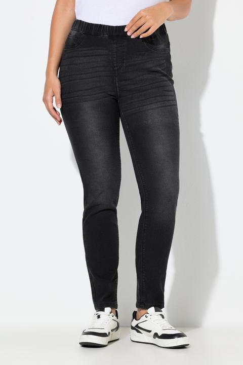 Produktbild Ulla Popken Jeggings Sienna, Stretch, Slim, Elastikbund (48)