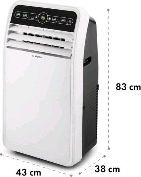 Image du produit Klarstein Metrobreeze 9 New York City Climatiseur mobile Blanc (40 m², 9000 BTU/h)