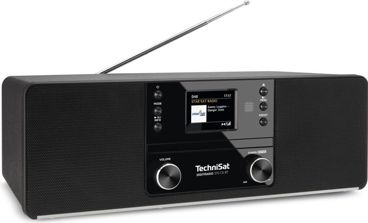 TechniSat DAB+ Radio DigitRadio 370 CD BT (DAB+, FM, Bluetooth)