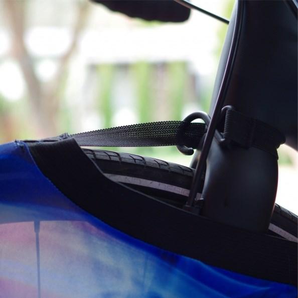 Immagine prodotto Flexyjoy Telo bici flessibile con custodia, bianco e nero, FJB768