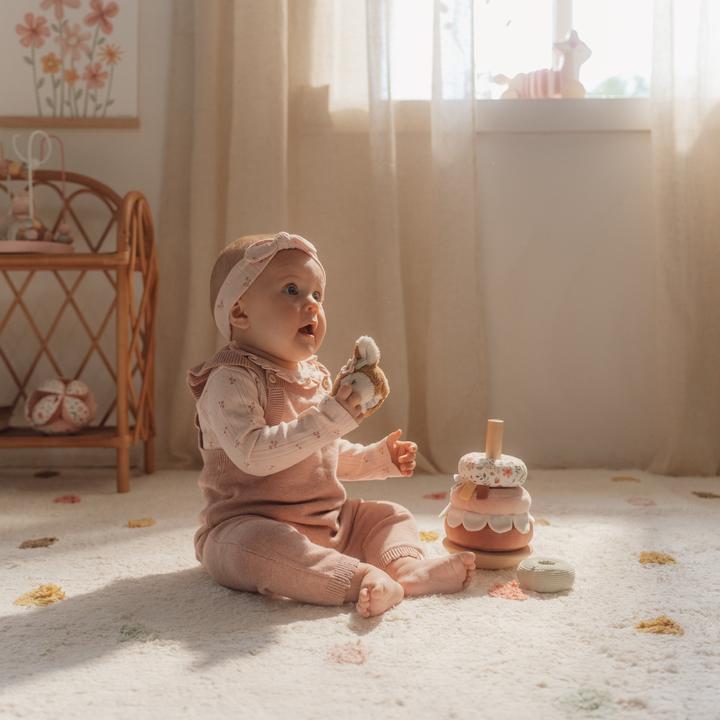 Actual product image Little Dutch Stacking tower with rings Fairy Garden