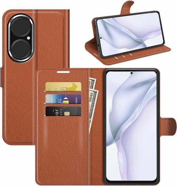 Produktbild MU Classic Litchi Leder Bookcover Series (Huawei P50)