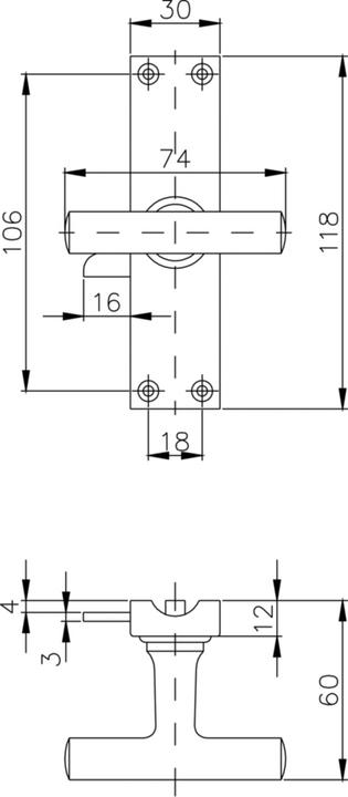 Produktbild MSL Fenstercremonen aufgesetzt