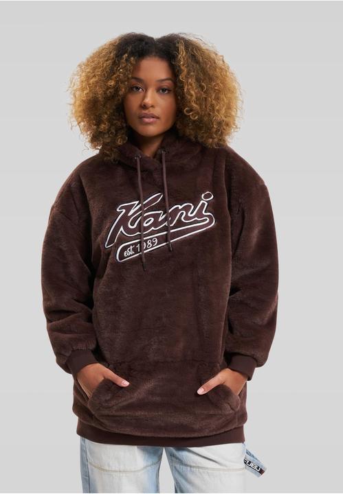 Image du produit Karl Kani KW234-039-2 KK Varsity Robe à capuche en fourrure végétalienne - 120159 (S)