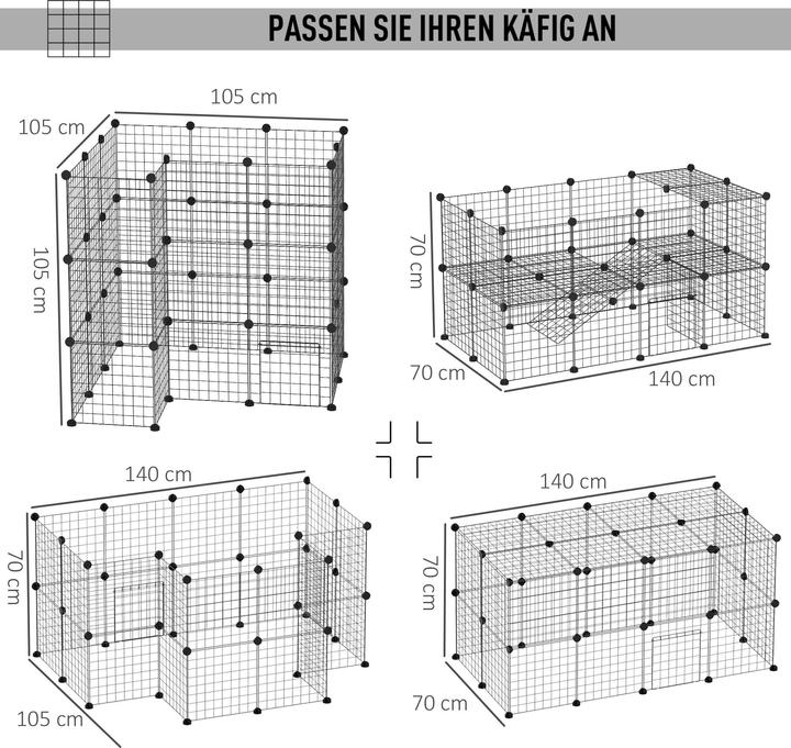 Nutritional values and ingredients PawHut Playpen for small pets